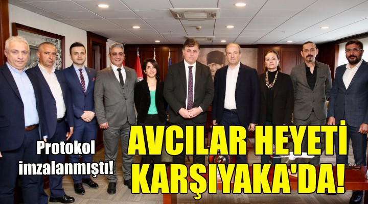 Avcılar heyeti Karşıyaka'da!