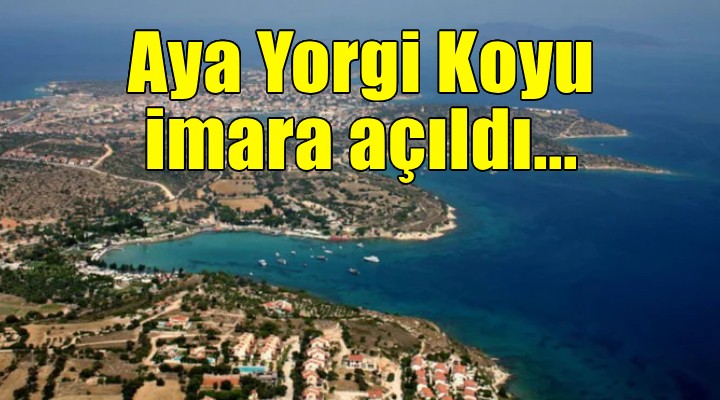 Aya Yorgi Koyu imara açıldı!