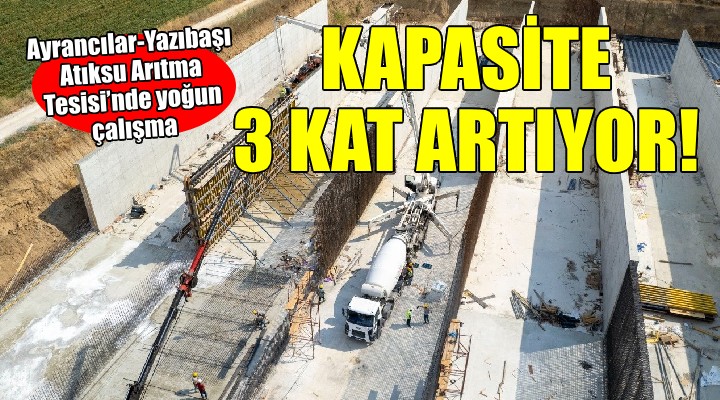 Ayrancılar-Yazıbaşı Atıksu Arıtma Tesisi'nin kapasitesi 3 kat artıyor...