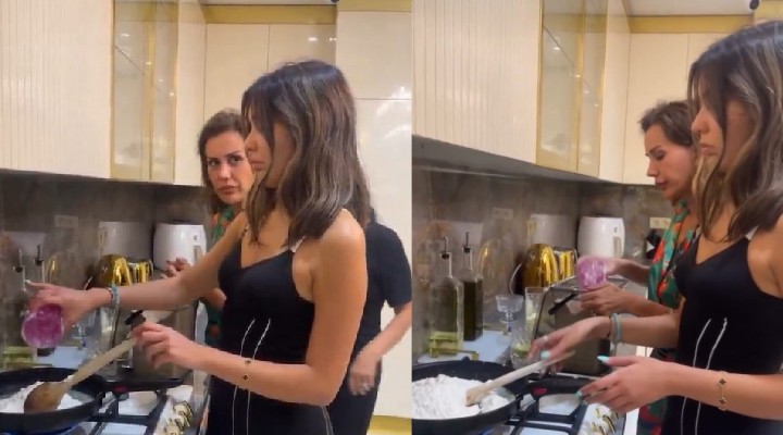 Bahar Candan ile Dilan Polat'ın tepki çeken 'helva' paylaşımı