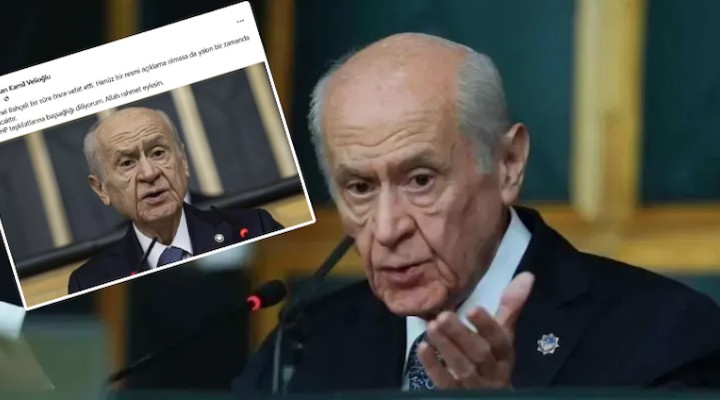 ‘Bahçeli öldü’ paylaşımı yapan il başkanına gözaltı şoku!