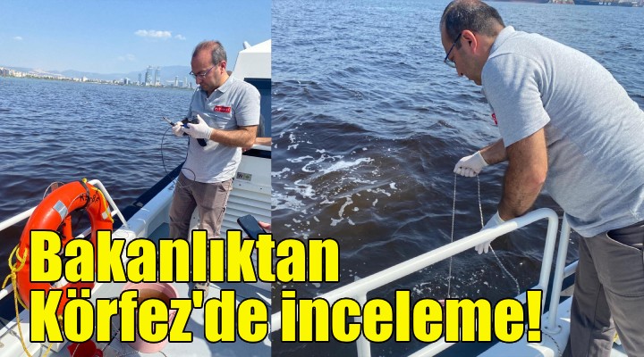 Bakanlıktan İzmir Körfezi'nde inceleme!