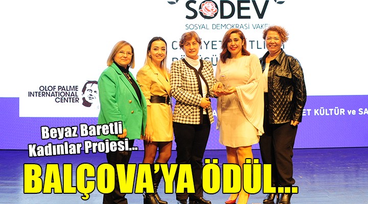 Balçova Belediyesi'ne fırsat eşitliği ödülü