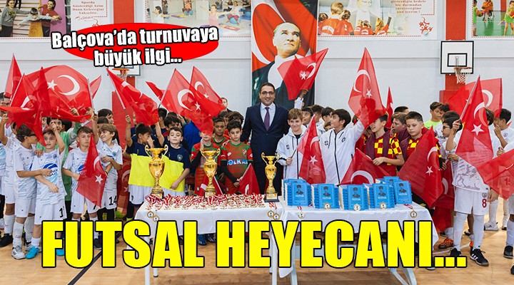 Balçova'da futsal turnuvası...