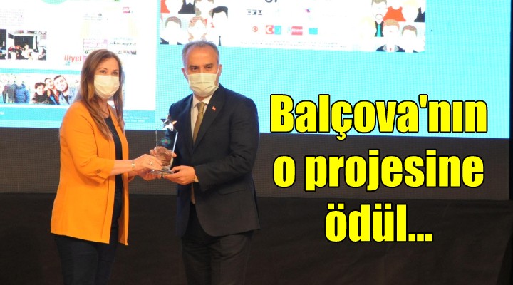 Balçova'ya sosyal sorumluluk projesi ödülü
