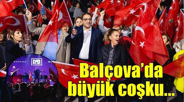 Balçova’da Cumhuriyet coşkusu