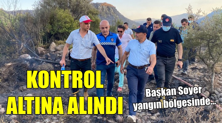 Balıklıova yangını kontrol altına alındı