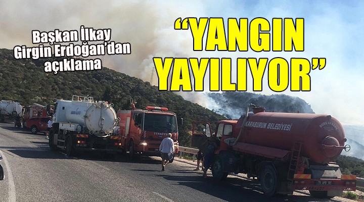 Balıklıova yangını yayılıyor