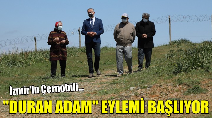 Başkan Arda'dan ''duran adam'' eylemi!