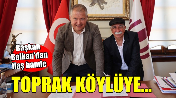 Başkan Balkan'dan flaş hamle... 