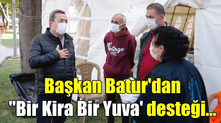 Başkan Batur'dan 