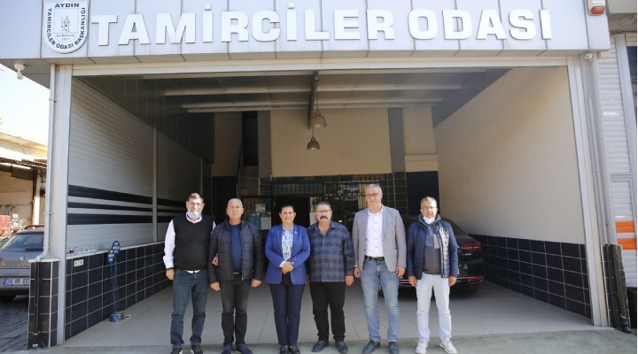 Başkan Çerçioğlu Esnaf ve Sanatkarlar Odası'nı ziyaret etti
