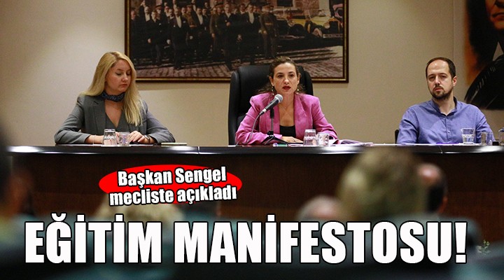 Başkan Ceritoğlu Sengel’den mecliste eğitim manifestosu