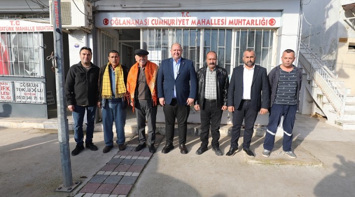 Başkan Çiçek'ten Mahalle Ziyaretleri