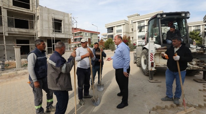 Başkan Çiçek'ten yerinde inceleme!