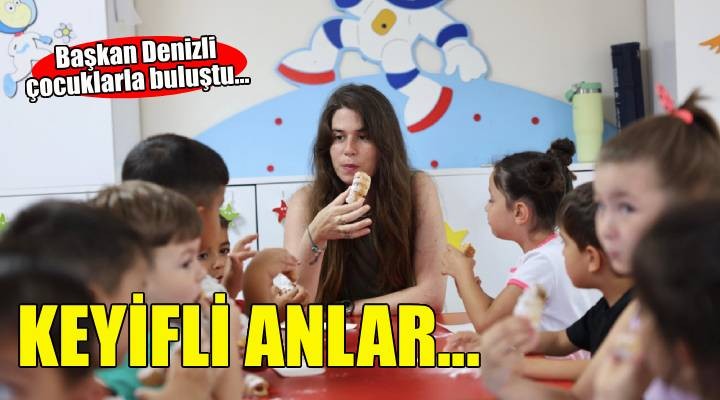 Başkan Denizli, Yuvamız Çeşme Reisdere'yi ziyaret etti