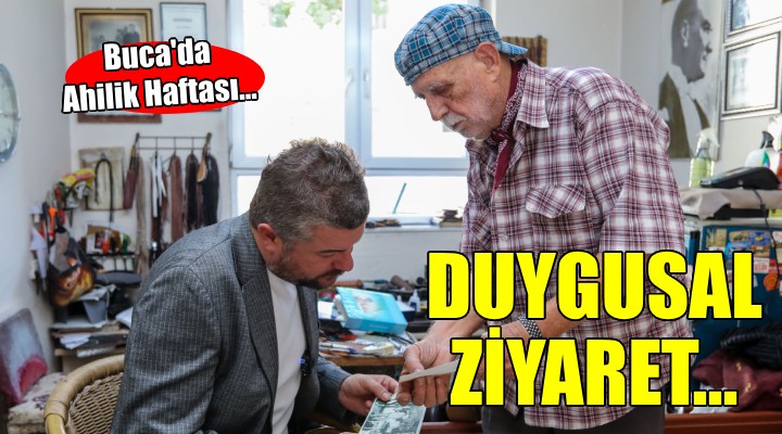 Başkan Duman'dan duygusal ziyaret...