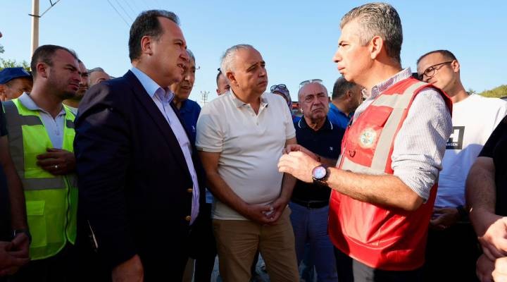 Başkan Dutlulu, Soma yangınını yerinde inceledi