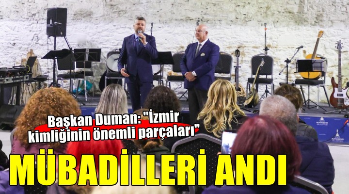 Başkan Görkem Duman, Giritli mübadilleri andı