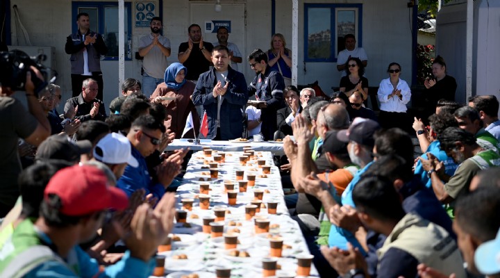 Başkan Günel'den emekçi personeline ziyaret