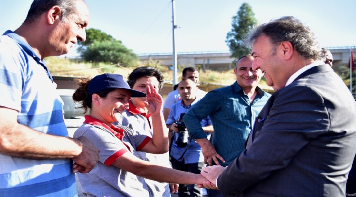 Başkan İduğ'dan çalışanlara bayram müjdeleri