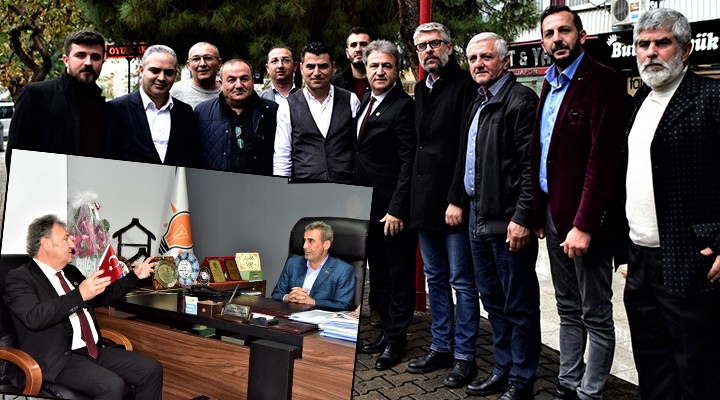 Başkan İduğ'dan parti ziyaretleri