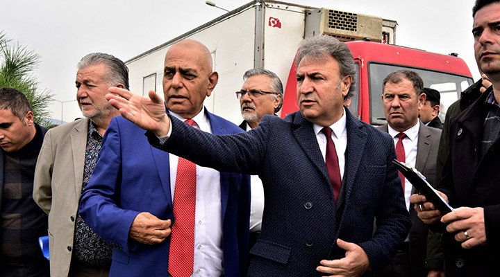 Başkan İduğ kara nakliyecilerinin sorunlarını dinledi