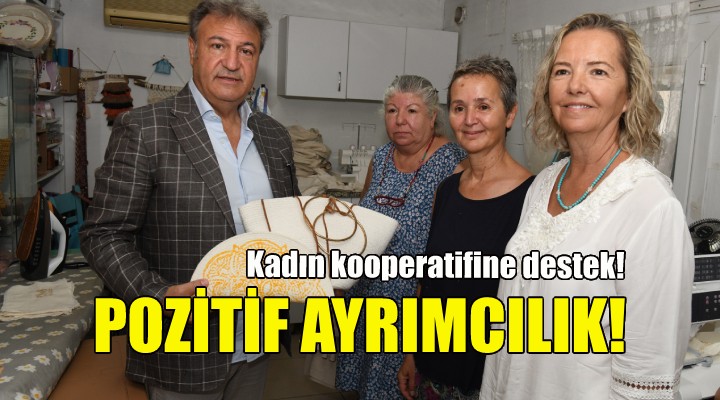 Başkan İduğ'dan kadın kooperatifine destek!