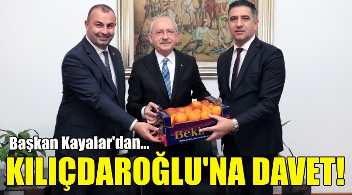 Başkan Kayalar'dan Kılıçdaroğlu'na davet!
