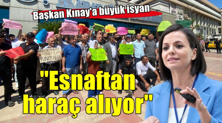 Başkan Kınay pazarcı esnafını isyan ettirdi... Diktatör benzetmesi!