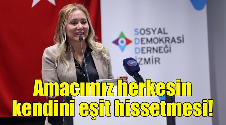 Başkan Mutlu: Amacımız herkesin kendini eşit hissetmesi!