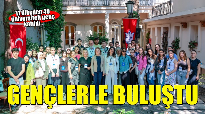 Başkan Mutlu dünya gençleriyle buluştu