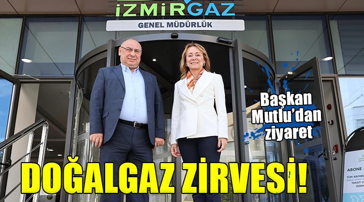 Başkan Mutlu'dan doğalgaz zirvesi...