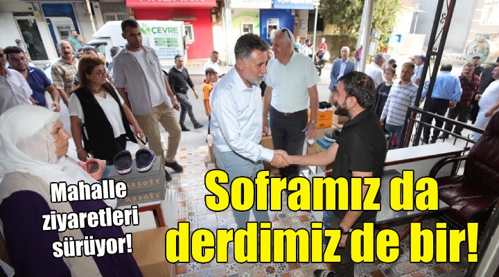 Başkan Sandal: Soframız da derdimiz de bir!