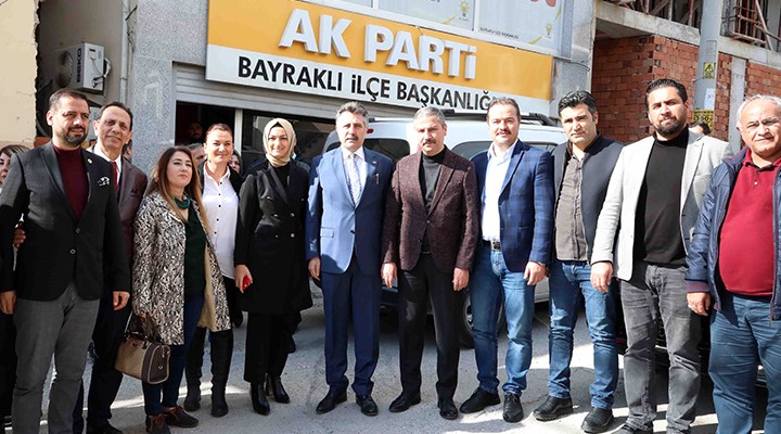 Başkan Sandal'dan siyasi partilere ziyaret... Eşit hizmet vurgusu!