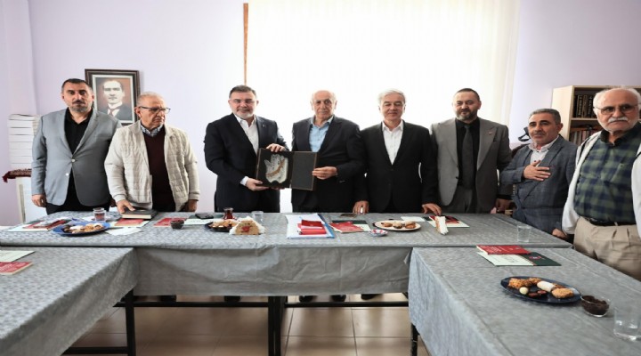 Başkan Saygılı'dan Çiğli Harmandalı Cem Evi'ne ziyaret