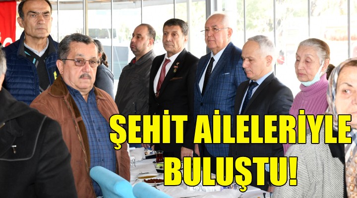 Başkan Selvitopu şehit aileleriyle buluştu!