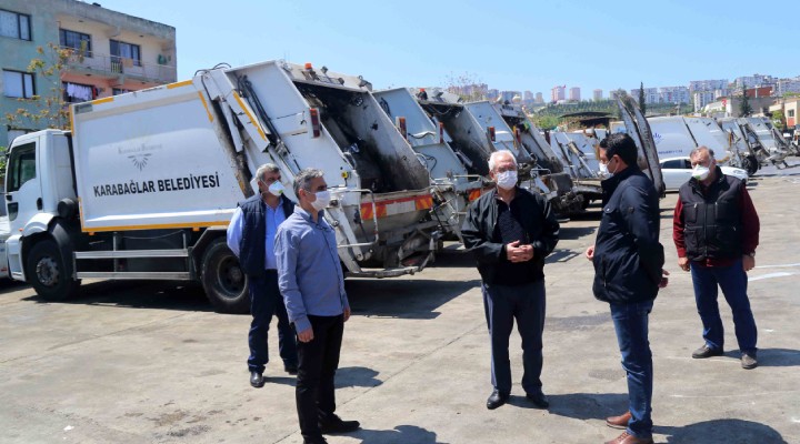 Başkan Selvitopu temizlik çalışmalarını denetledi