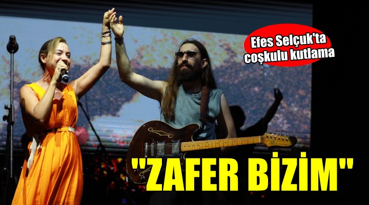 Başkan Sengel: ''Zafer bizim, zafer cumhuriyetin''