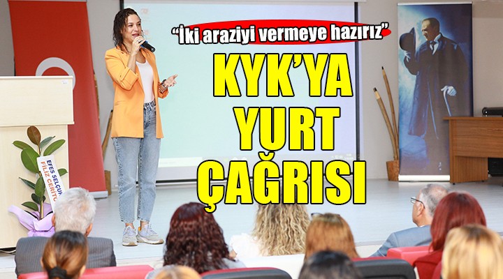 Başkan Sengel'den KYK'ya çağrı... 