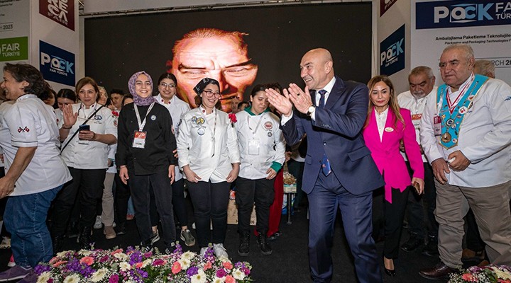 Başkan Soyer, Fuar İzmir'in ev sahipliği yaptığı dört fuarı ziyaret etti