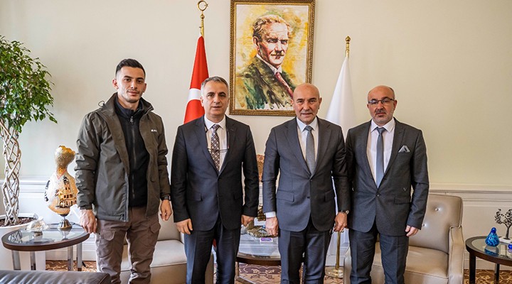 Başkan Soyer'e Erzincan'dan Cittaslow ziyareti
