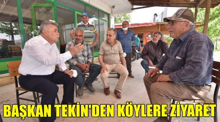 Başkan Tekin'den köylere ziyaret!