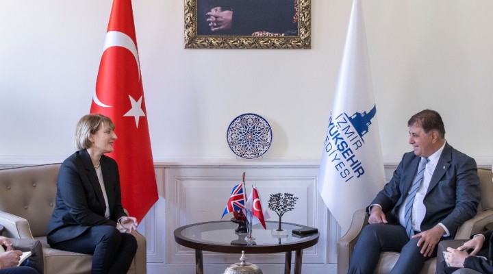 Başkan Tugay Birleşik Krallık Türkiye Büyükelçisi'ni ağırladı!