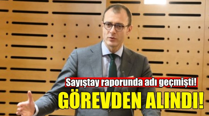 Başkan Tugay, Eryüce'yi görevden aldı!