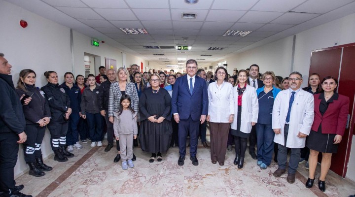 Başkan Tugay: Eşrefpaşa Hastanesi benim gözümün bebeği!