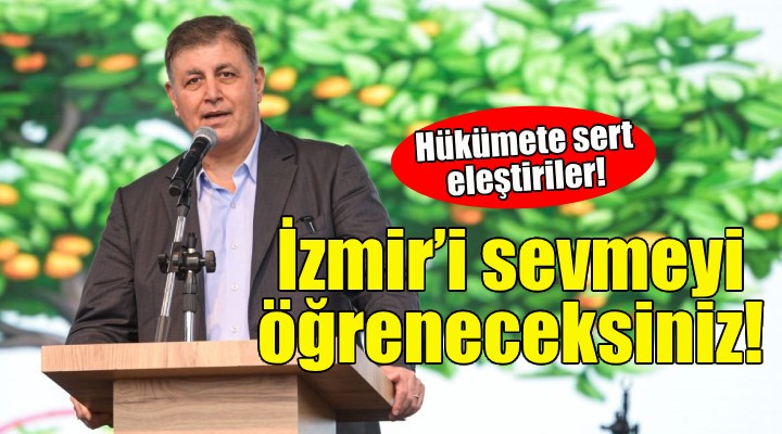 Başkan Tugay: İzmir'i sevmeyi öğreneceksiniz!