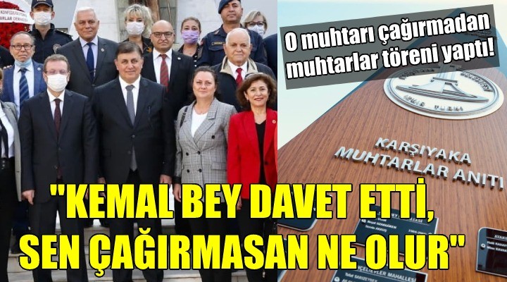 Başkan Tugay'a büyük tepki: ''Kılıçdaroğlu davet etti, sen çağırmasan ne olur''