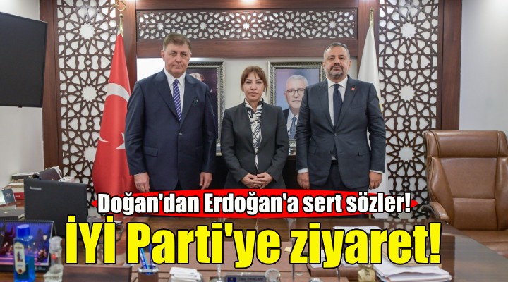 Başkan Tugay'dan İYİ Parti'ye ziyaret!