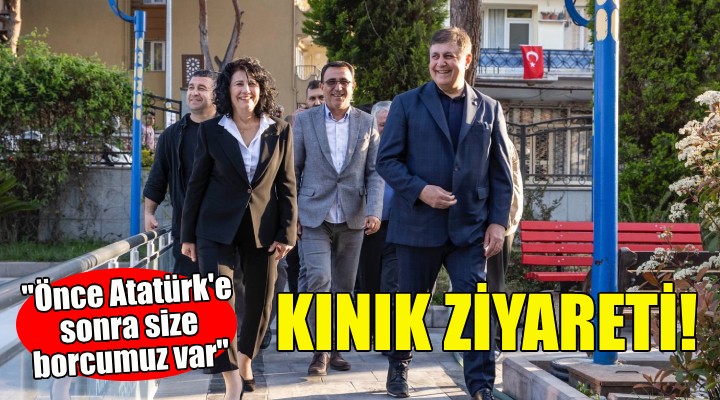 Başkan Tugay'dan Kınık ziyareti!